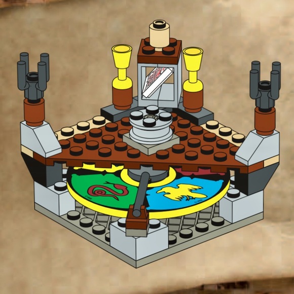 LEGO Harry Potter Sorcerer's Stone Sorting Hat 4701 - Vintage - Picture 4 of 7